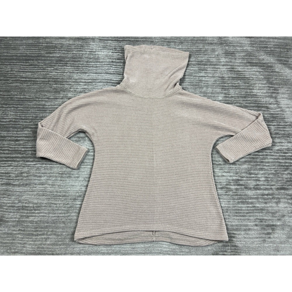 Chenault Sweater Womens Small Beige Cowl Neck Long Sleeve Polyester‎